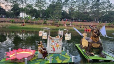 Menyemarakkan Penutupan Pekan Kebudayaan Nasional 2023, Pawai Lumbung Sungai