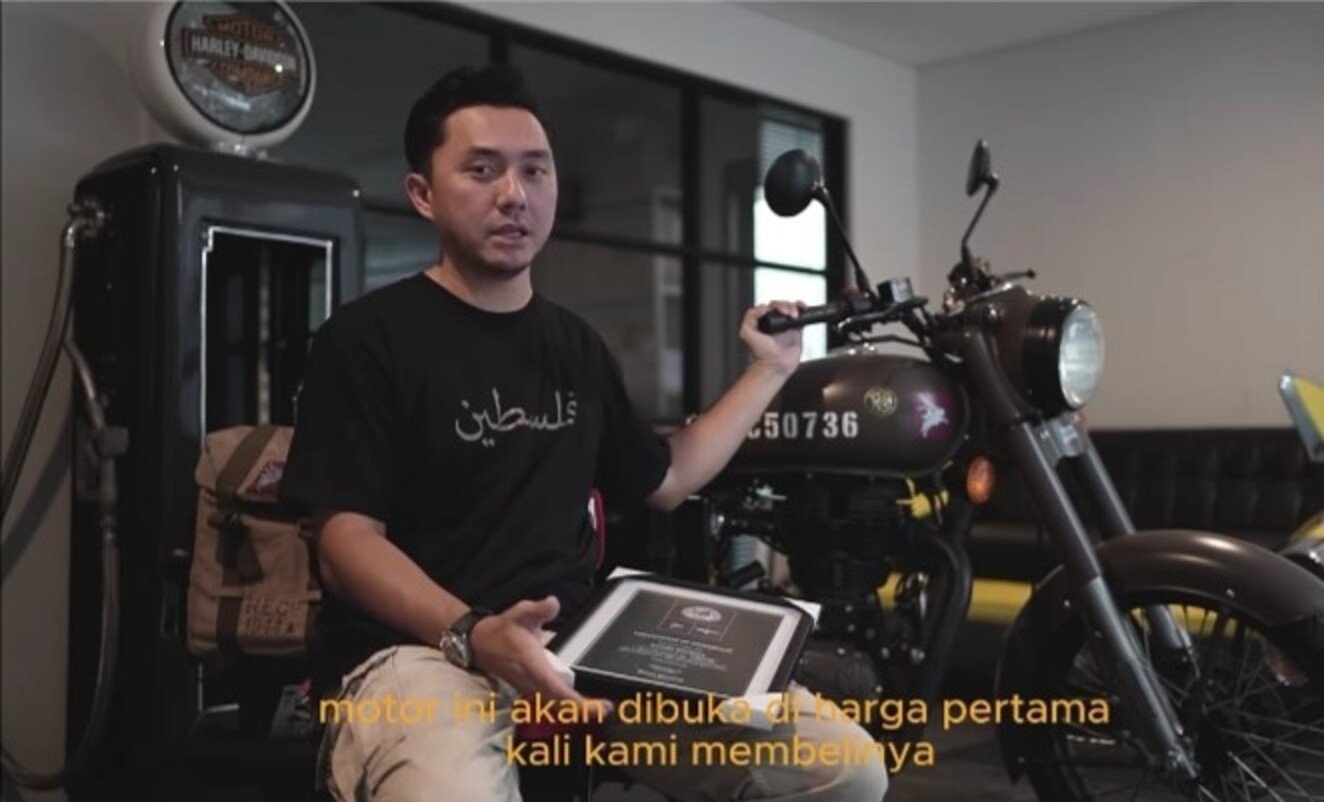 Omesh Lelang Motor untuk Mendukung Palestina, Taqy Malik Membahas Makna Simbol Semangka