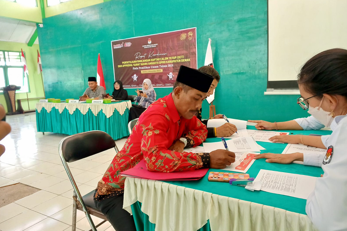 KPU Demak Mengundang Semua Parpol dalam Rangka Menetapkan DCT