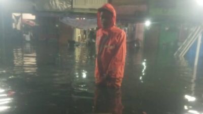 Banjir Melanda Kuningan Barat Jakarta Selatan Akibat Hujan Deras