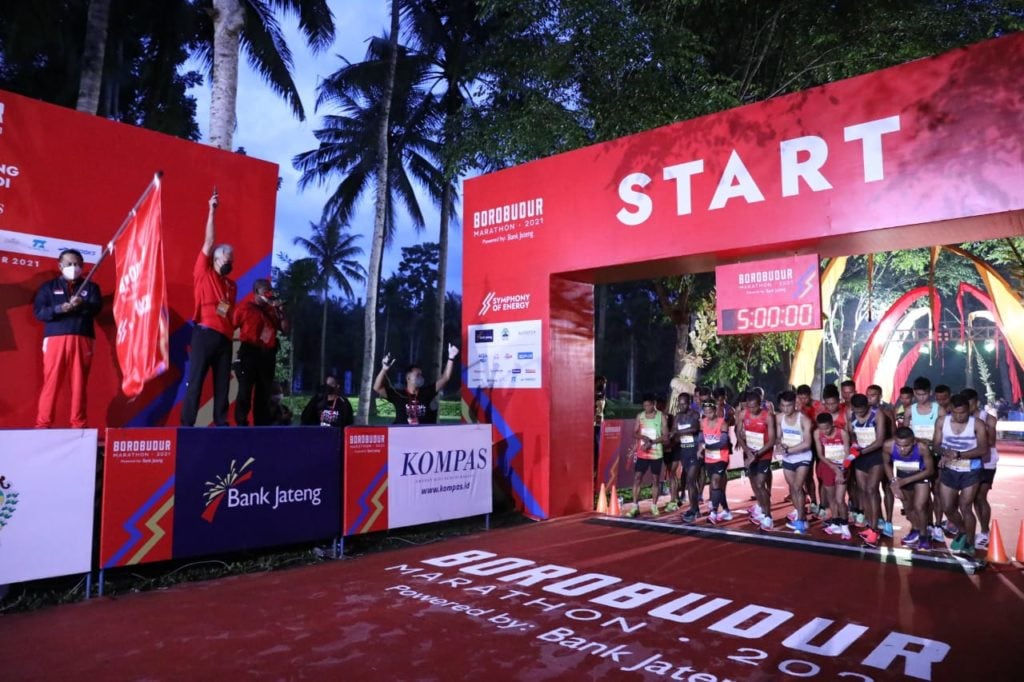 Antusiasme Borobudur Marathon 2023 Menarik Banyak Pelari Internasional