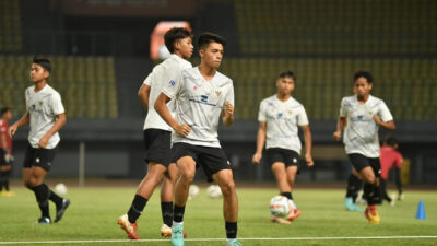 Ada 1 Uji Coba yang Dilakukan oleh Timnas U-17 Indonesia saat Tiba di Surabaya