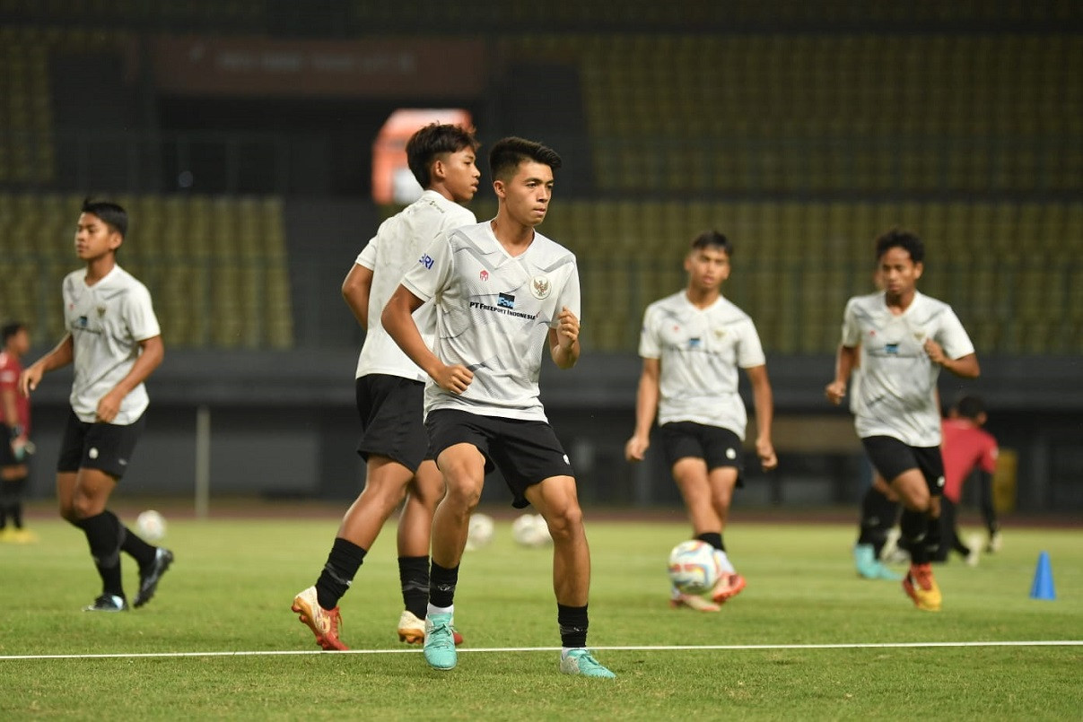 Ada 1 Uji Coba yang Dilakukan oleh Timnas U-17 Indonesia saat Tiba di Surabaya