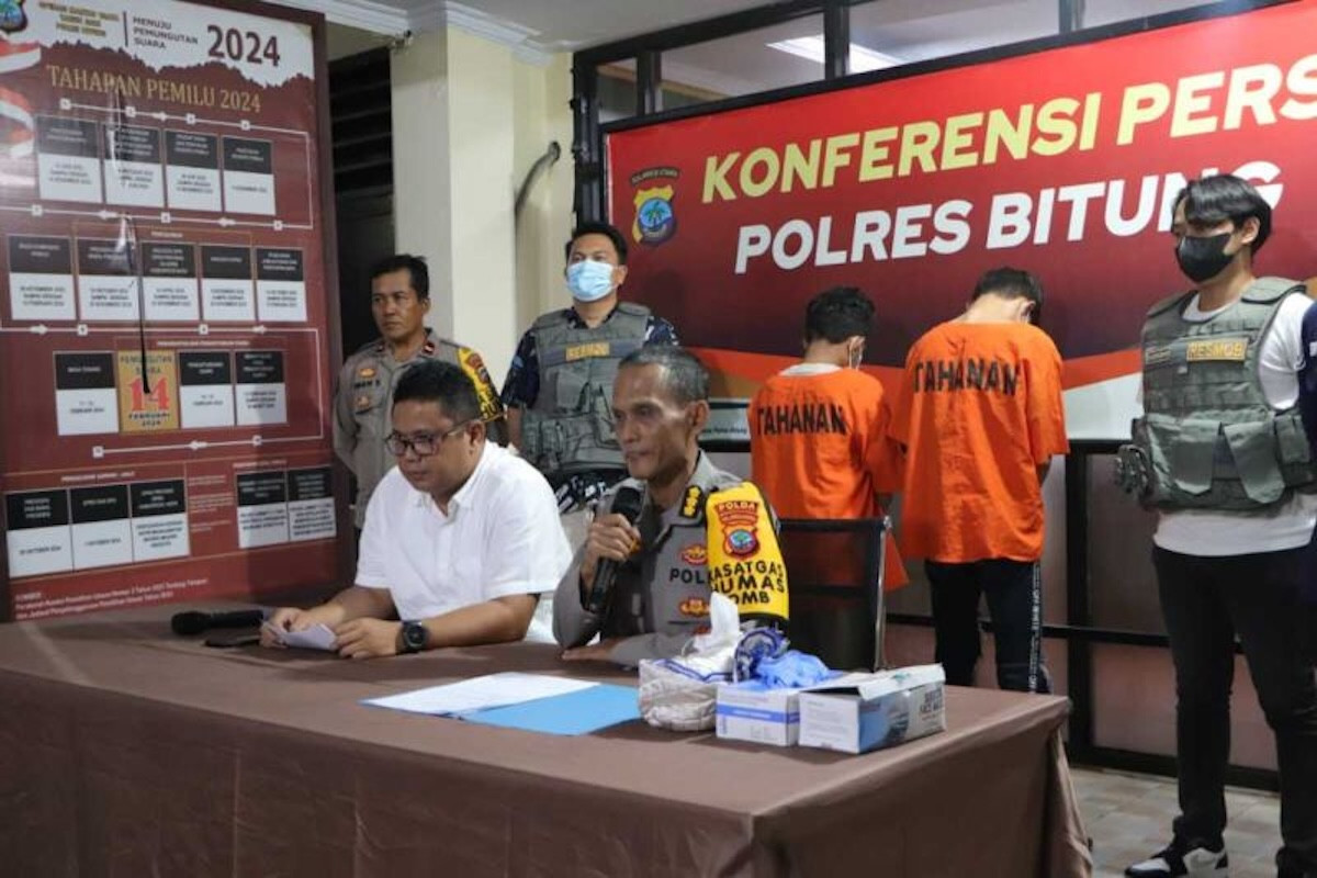 Polisi Telah Menangkap 9 Orang Tersangka Terkait Bentrok Kelompok Pemuda di Bitung