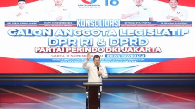 Hary Tanoe Berharap Perindo Dapat Meraih 17 Persen Kursi di DPRD DKI Jakarta