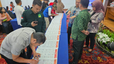 KPU Jabar Memutuskan 1.849 Daftar Calon Tetap untuk Pemilihan Legislatif 2024