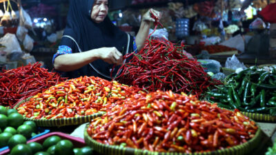 Harga Cabai Merah Keriting Masih Tinggi di Pasar Tradisional, Namun…