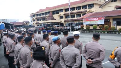 2,100 Personel Bersatu untuk Menjaga Kedatangan Jenazah Lukas Enembe