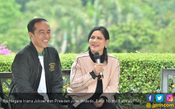 Presiden Jokowi dan Ibu Iriana Hadiri Konser NOAH, Pembukaan Dinyanyikan Lagu Topeng