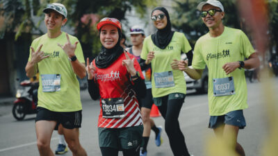 Atikoh Ganjar Memanfaatkan Lari 10K untuk Melepas Rindu dengan Warga Semarang