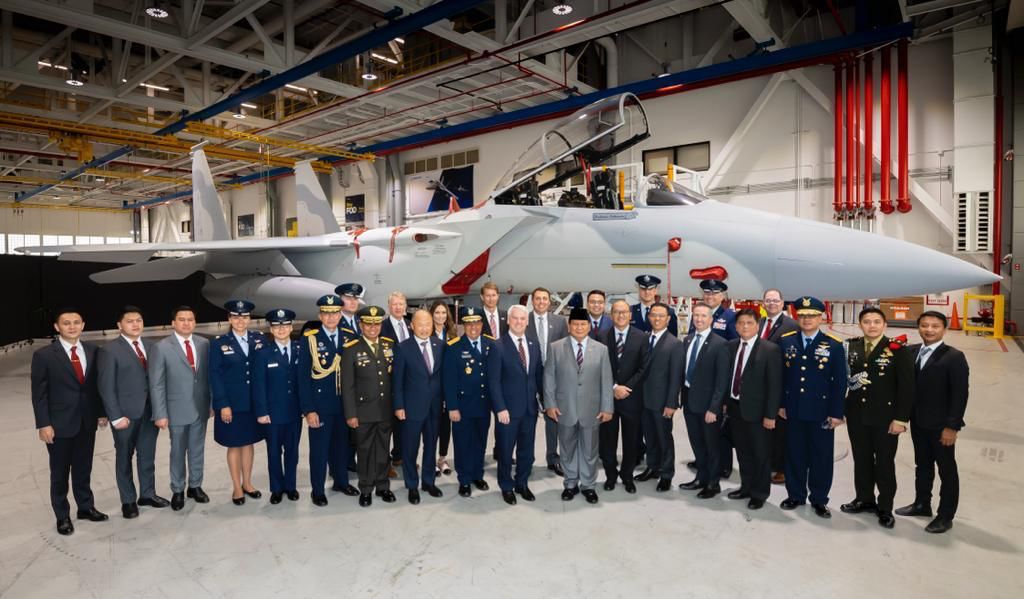 Pembelian 24 Pesawat Tempur F-15EX Baru Dari AS Untuk Memperkuat TNI, Diakui Menhan Prabowo