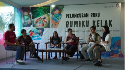 ALINEA meluncurkan dan membedah buku anak berjudul “Bumiku Kelak” untuk mengingatkan pentingnya lingkungan