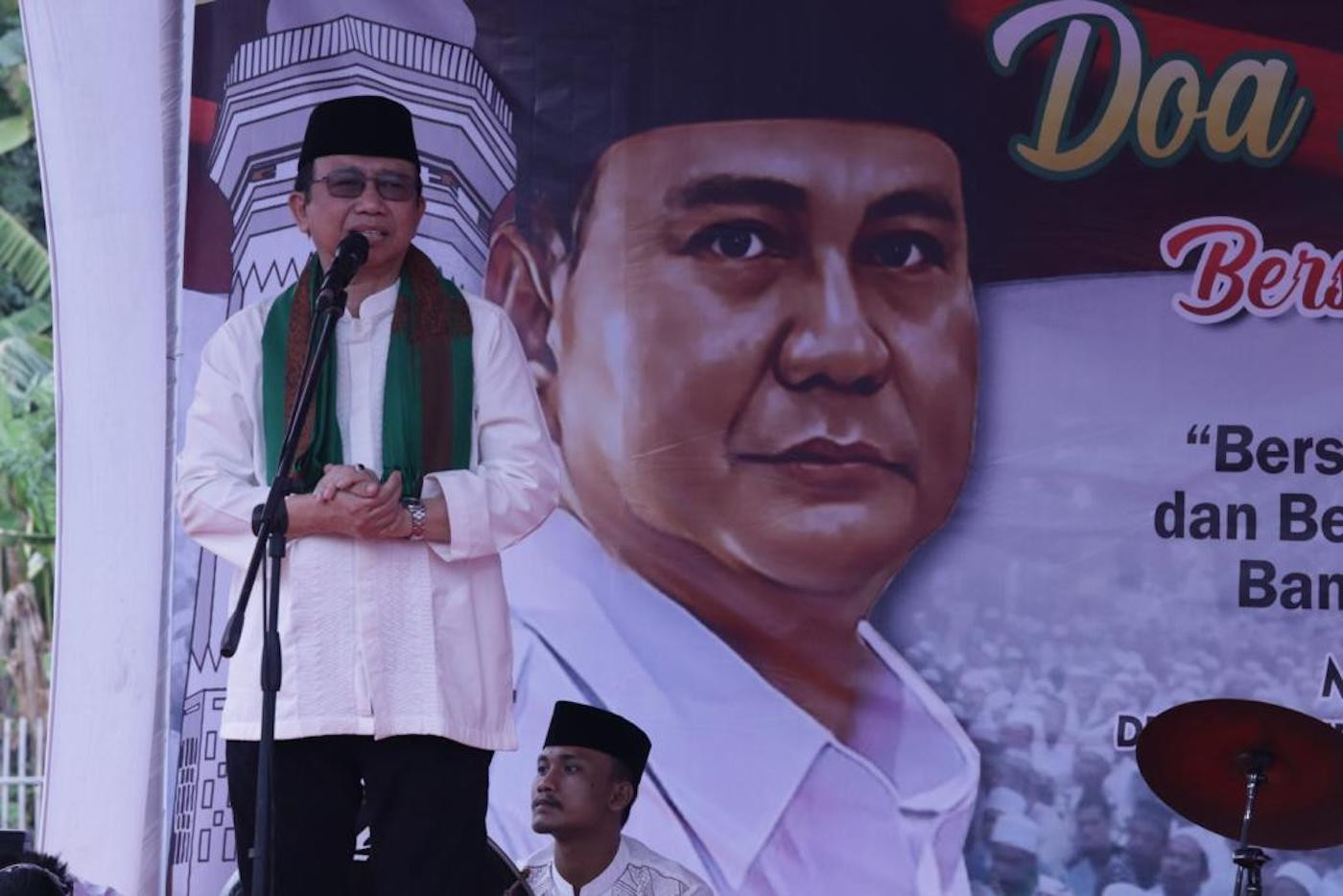 Prabowo Mengimbau Umat Islam Agar Tidak Mudah Terbagi Karena Hoaks