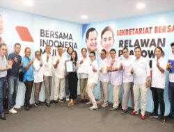 Prabowo’s Volunteers Launch Moral Movement for Peaceful and Informed Election Voters