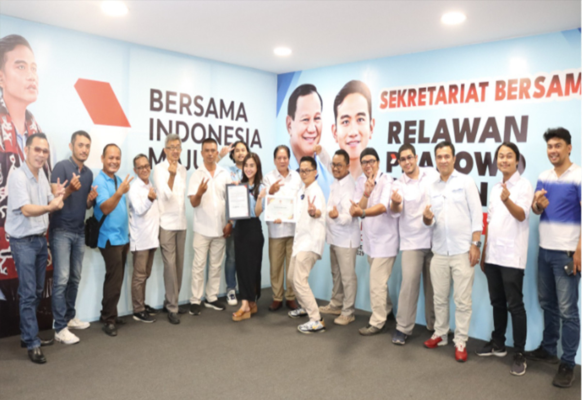 Prabowo’s Volunteers Launch Moral Movement for Peaceful and Informed Election Voters