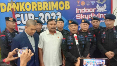 Kejurnas Indoor Skydiving Dankorbrimob Cup 2023 Dibanjiri Ratusan Peserta yang Unjuk Gigi