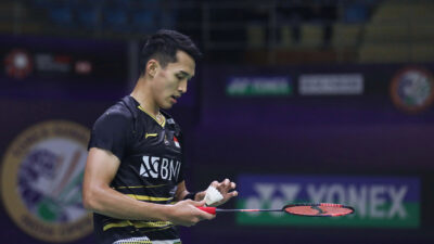 Jojo Tergeletak dan Keok di Babak Pertama Indonesia Masters 2024