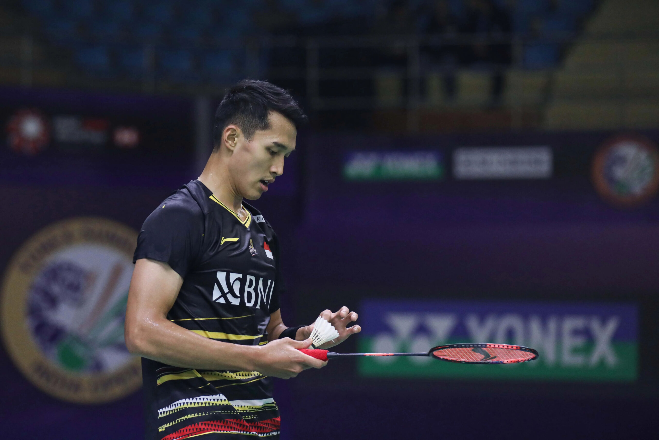 Jojo Tergeletak dan Keok di Babak Pertama Indonesia Masters 2024