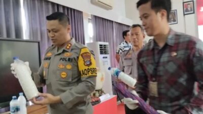 MR Ditangkap Polres Tabalong karena Membawa Bahan Peledak dan Terancam Hukuman Berat