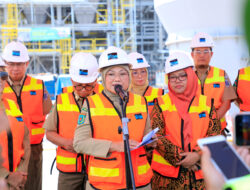 Menteri Ketenagakerjaan Ida Fauziyah Memastikan Penerapan K3 yang Baik di Smelter Freeport Gresik