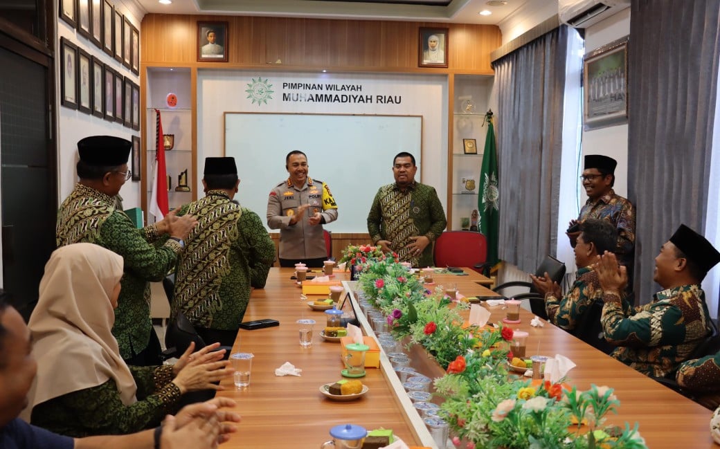 Kombes Jeki Berkolaborasi dengan PW Muhammadiyah Riau untuk Mewujudkan Pemilu yang Damai