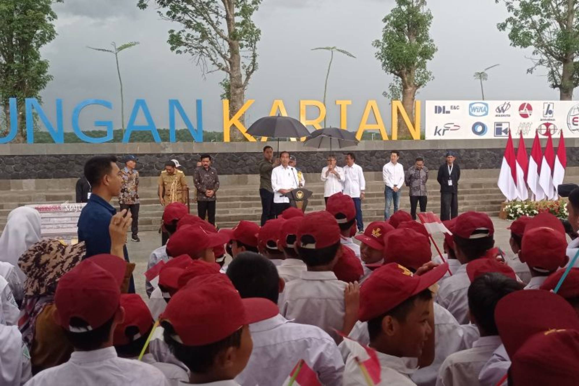 Resmi Diresmikan Bendungan Karian di Lebak oleh Presiden Jokowi dengan Biaya Pembangunan Rp 2,2 Triliun