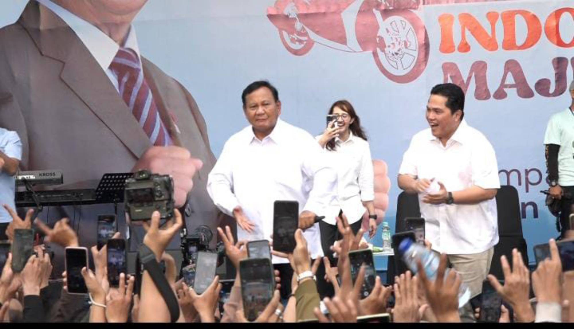 OjolET Menyertai Kampanye Prabowo-Gibran di GBK