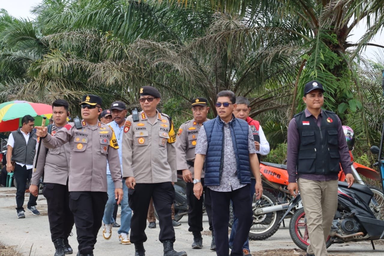 AKBP Suwinto Memastikan Pemilu di Pelalawan Berjalan dengan Lancar dan Aman