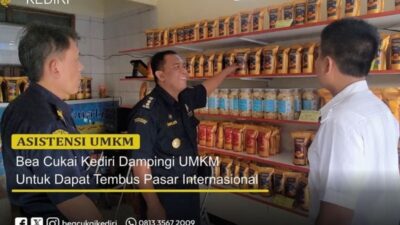 Bea Cukai mendampingi UMKM di Kediri dan Sidoarjo