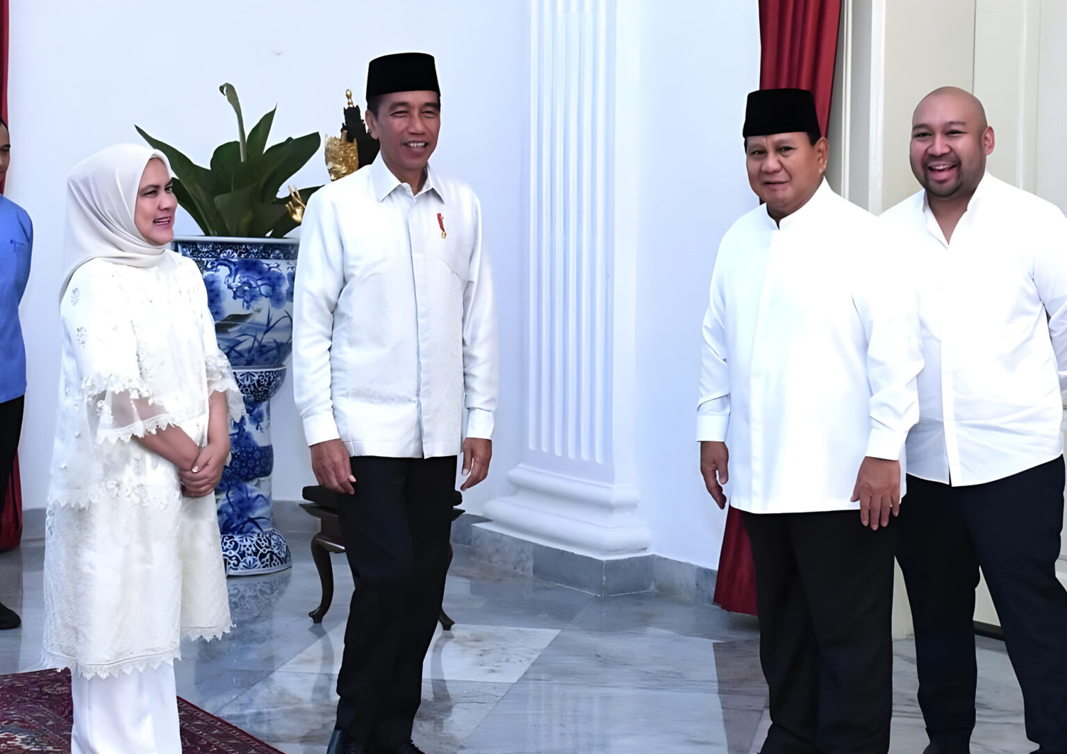 Prabowo Subianto Embarks on Eid Visits, Meeting with Key Figures Including President Jokowi and Others