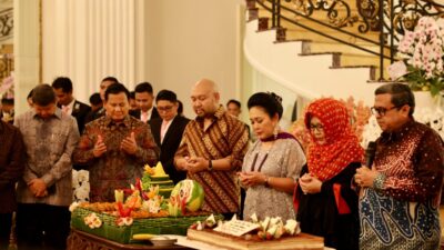 Prabowo Subianto Hadiri Syukuran Ulang Tahun ke-65 Titiek Soeharto