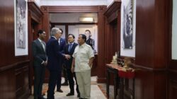 Tony Blair Kunjungi Prabowo Subianto ke Kemhan, Ucapkan Selamat atas Pilpres: Fantastis!