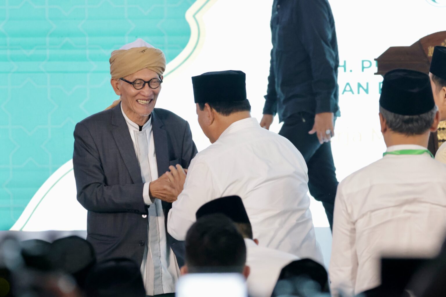 Rais Aam PBNU Doakan Pemerintahan Prabowo Subanto, Kenang Kebersamaan Sejak 1996