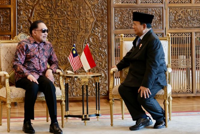 Prabowo Subianto Kunjungi Anwar Ibrahim, Tukar Pendapat Soal Karier dan Pengalaman