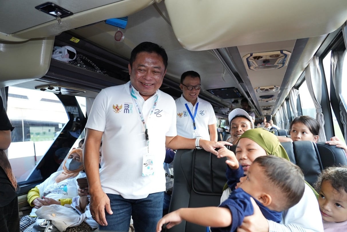 BUMN 2024 Membuat Mudik Menjadi Asyik: 2.187 Pemudik Memilih Jalur Darat dan Laut