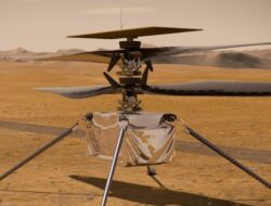 Pesan dari Mars dikirimkan ke Bumi melalui helikopter