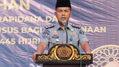 Puluhan Narapidana di Lapas Kediri Memperoleh Remisi Lebaran dan 4 Orang Bebas secara Langsung