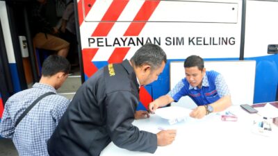 SIM Keliling Bandung Hari Ini, Senin 1 April 2024