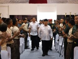 Prabowo Subianto Hosts Halal Bihalal Event with 1,000 Defense Ministry Employees