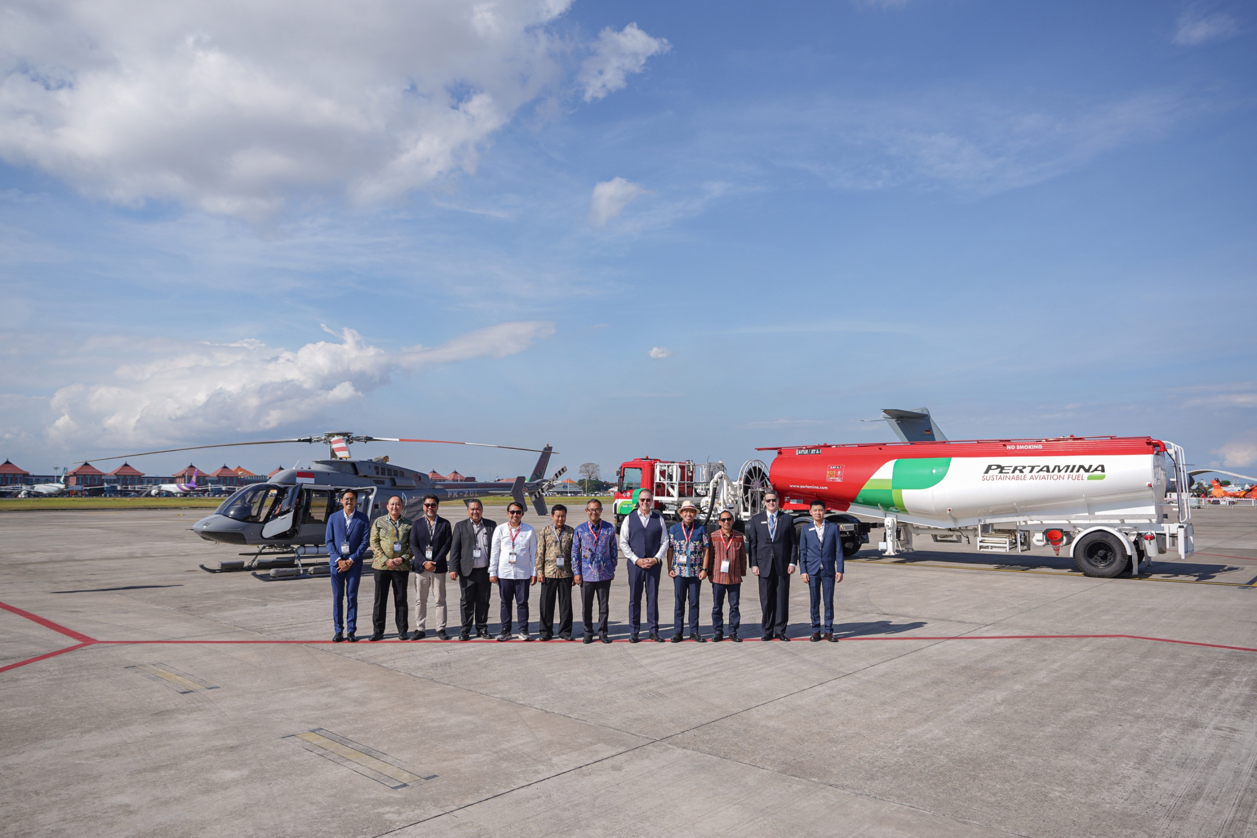 Peningkatan Penggunaan SAF oleh Pertamina, SGI, dan Bell Textron untuk Dekarbonisasi Helikopter