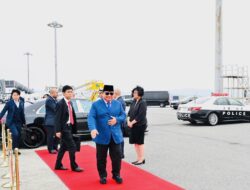 Prabowo Menuju New York untuk Pidato di Sidang Umum PBB